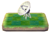 PWP-parabolique modèle d'antenne