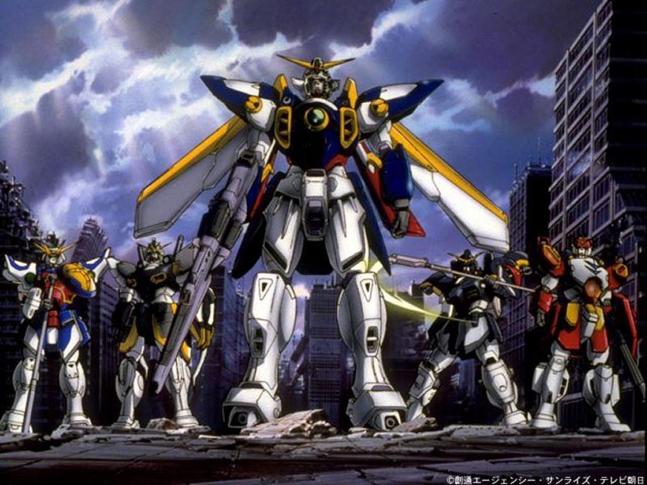 wing gundam models