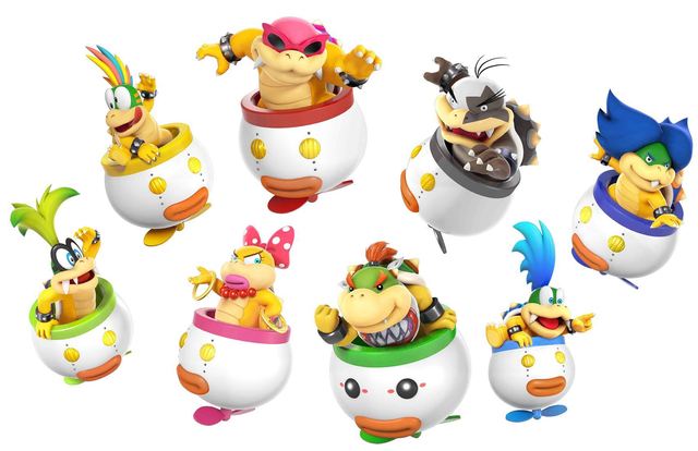 new super mario bros 2 koopalings