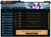 Ranged milestone