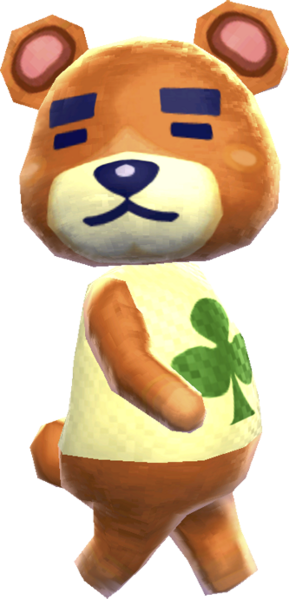 stuffed bear animal crossing