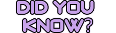 Didyouknow