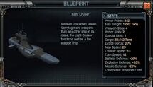 Light cruiser