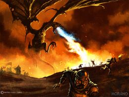Bathedin Flames by Tomasz Jedruzek, Fantasy Flight Games©