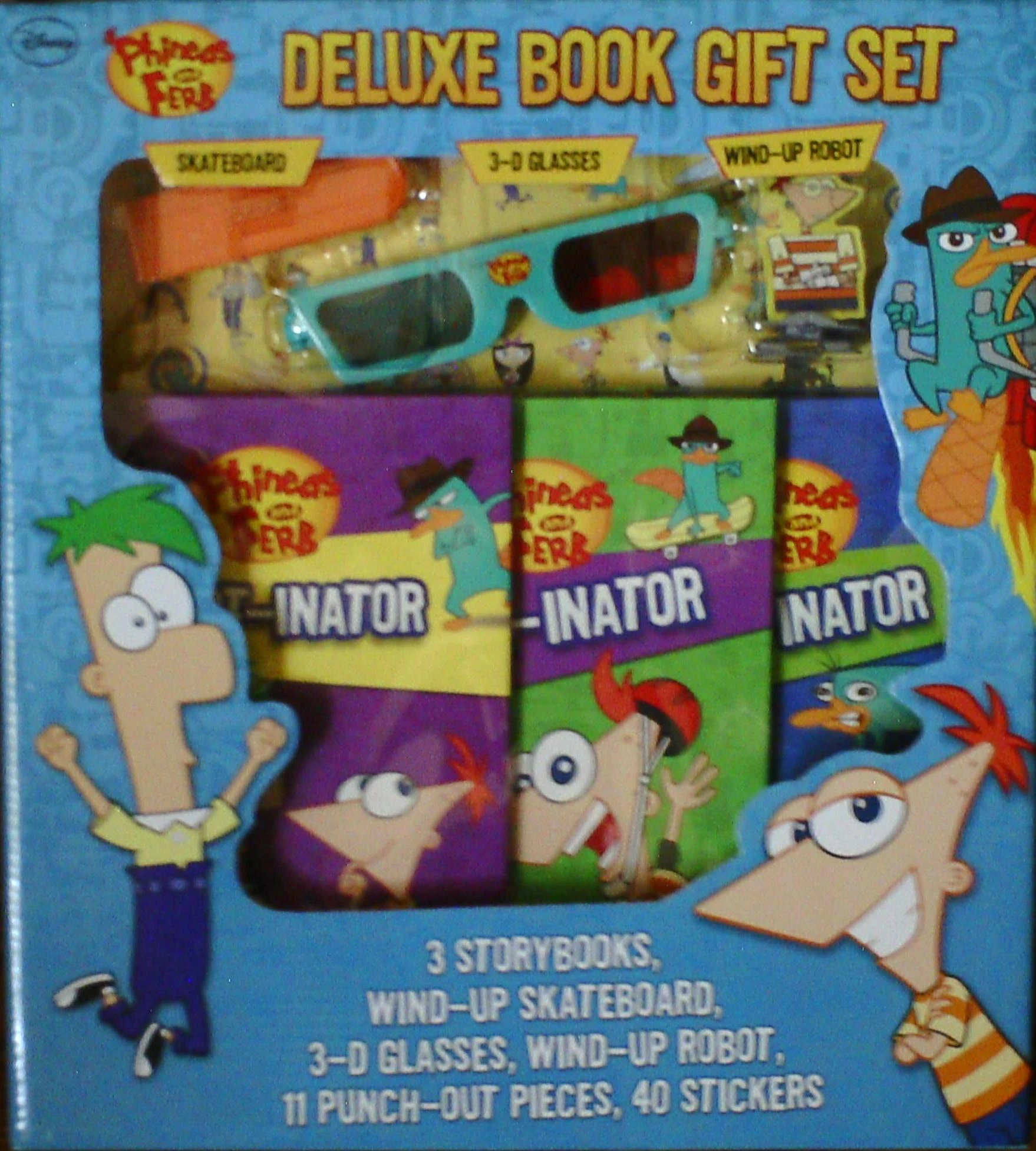 Phineas and Ferb Deluxe Book Gift Set
