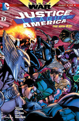 Cover for Justice League of America #7 (2013)