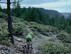 Kermit bike ford commercial