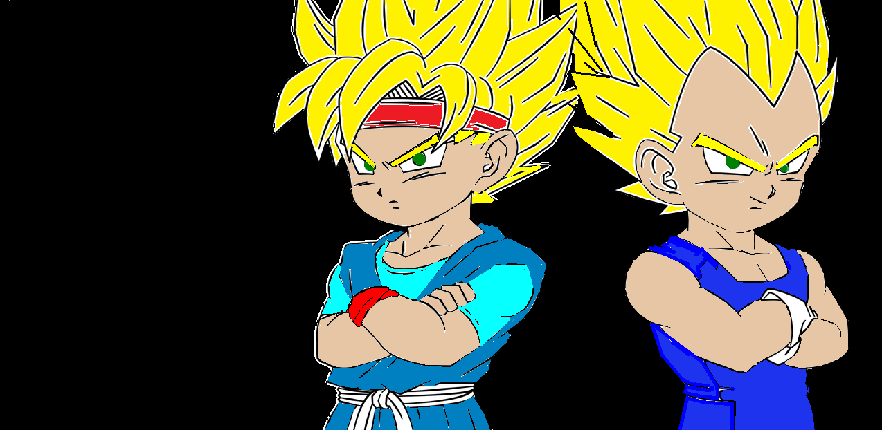 goku jr and vegeta jr