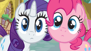 Pinkie pie and rarity staring by shelltoontv-d32qil3