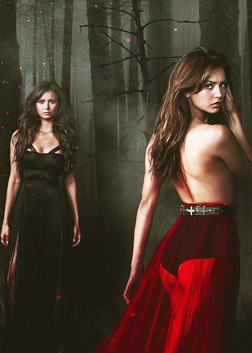 Elena And Katherine - The Vampire Diaries Wiki