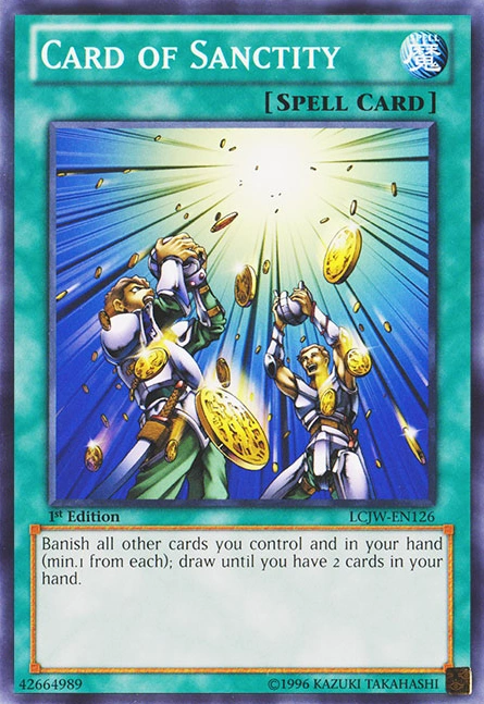 Card of Sanctity - Yu-Gi-Oh! - It's time to Duel!