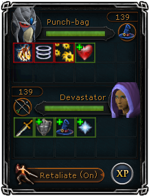 Combat tab