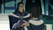 Unalaq expresa su gratitud a Korra