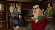 Mako reunido con la Triple Amenaza