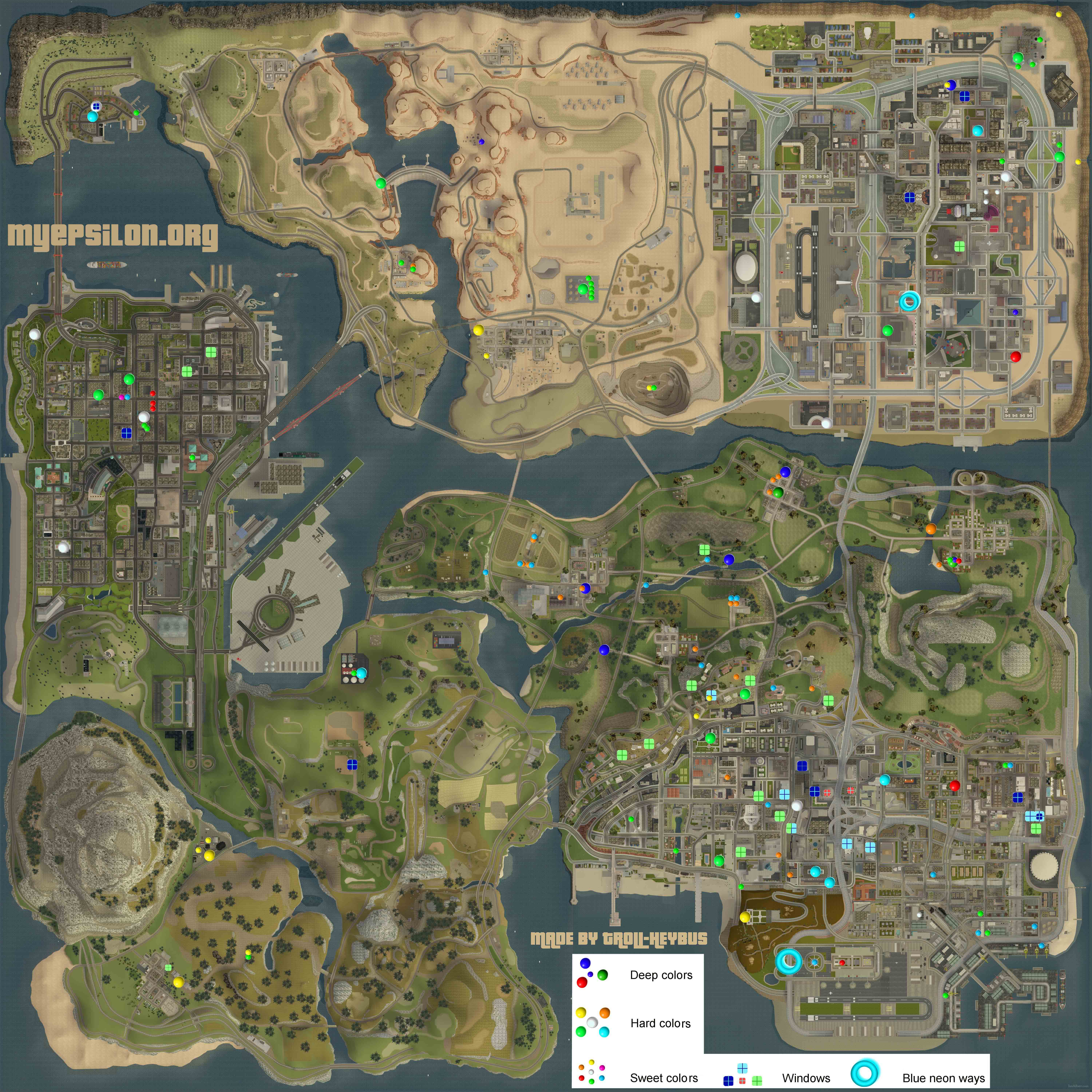 gta 8 map