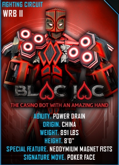 Real steel blackjack