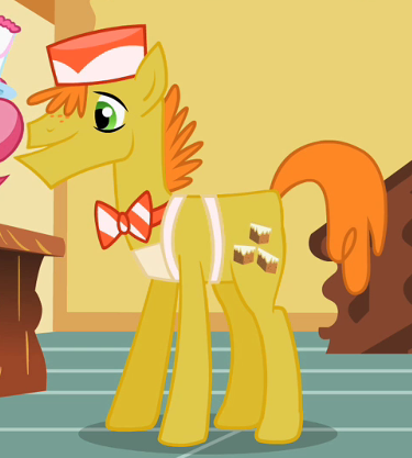 carrot cake and filly applejack