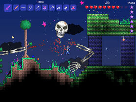 Player in combat