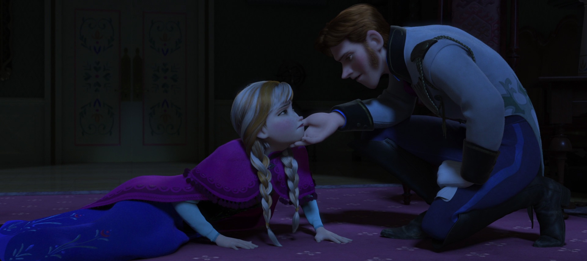 Frozen - Hans is a handsome royal from a neighboring kingdom who comes to  Arendelle for Elsa's coronation. With 12 older brothers, Hans grew up  feeling practically invisible—and Anna can relate. Hans