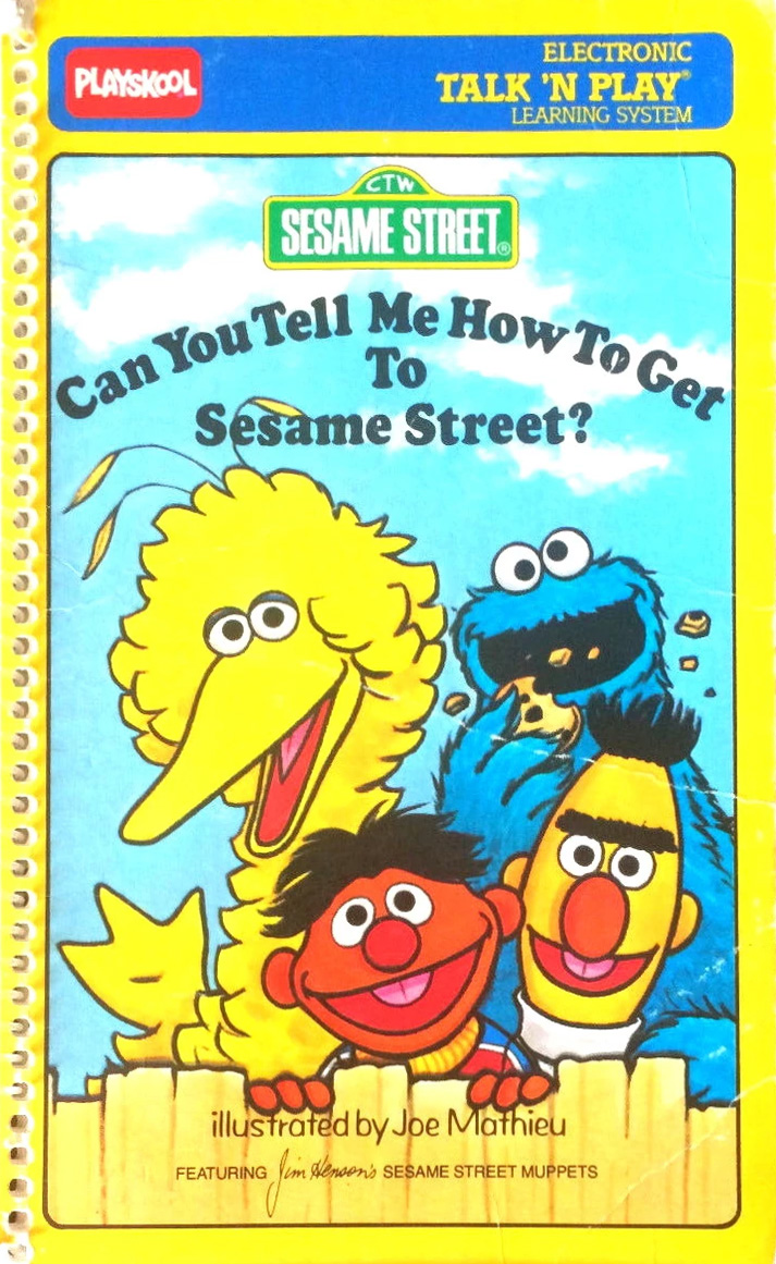 Can You Tell Me How to Get to Sesame Street? (Talk 'n Play) - Muppet Wiki