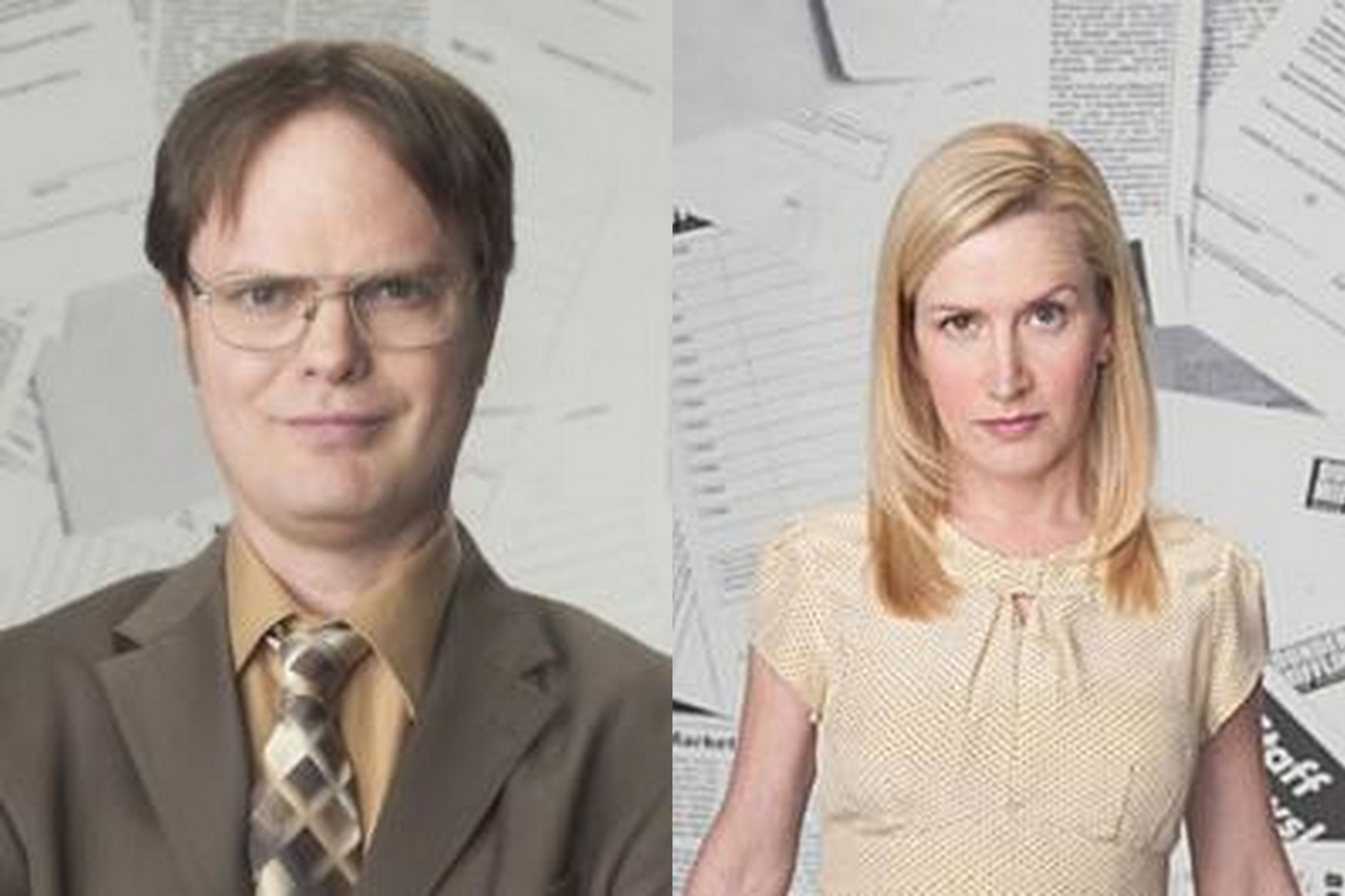 Angela and Dwight