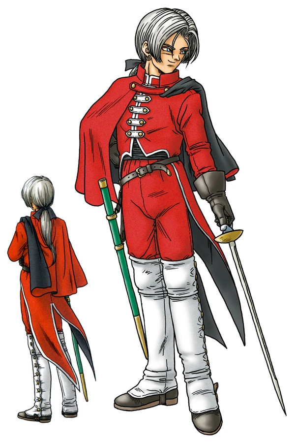 Dragon Quest 8 Angelo Minecraft Skin