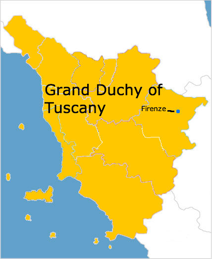 Grand Duchy of Tuscany (Divided Italy) - Alternative History