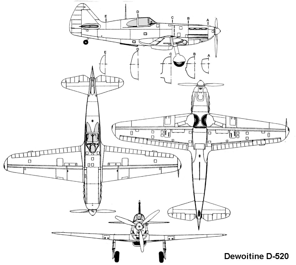 Dewoitine D 520 - Military Wiki