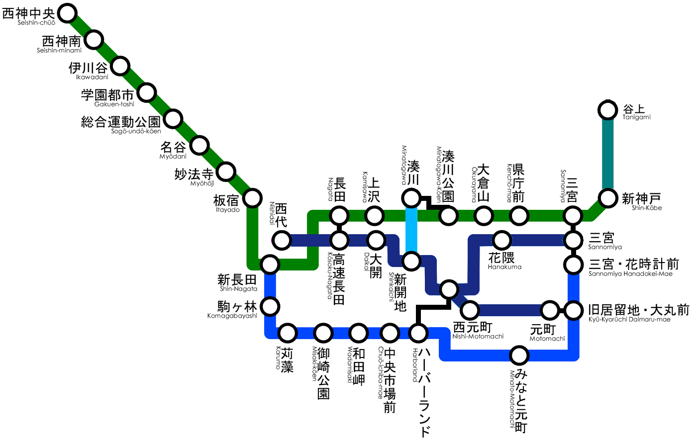 Kobe Rapid Transit Railway - Rapid Transit Wiki