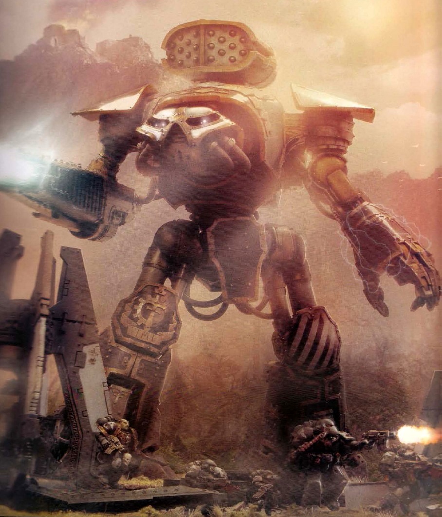 Reaver-class Titan - Warhammer 40K Wiki - Space Marines, Chaos, planets.