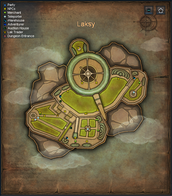 Sepia Map - Laksy