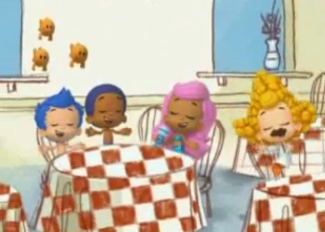 Bubble Guppies Go Down To A Restaurant