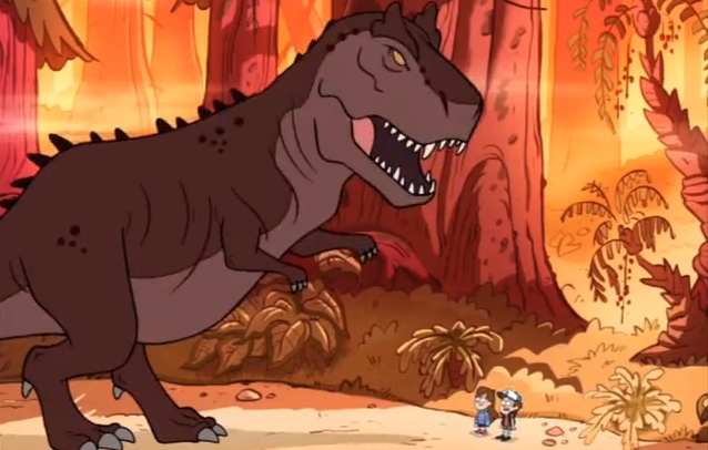 Image - S1e9 dinosaur.png - Gravity Falls Wiki