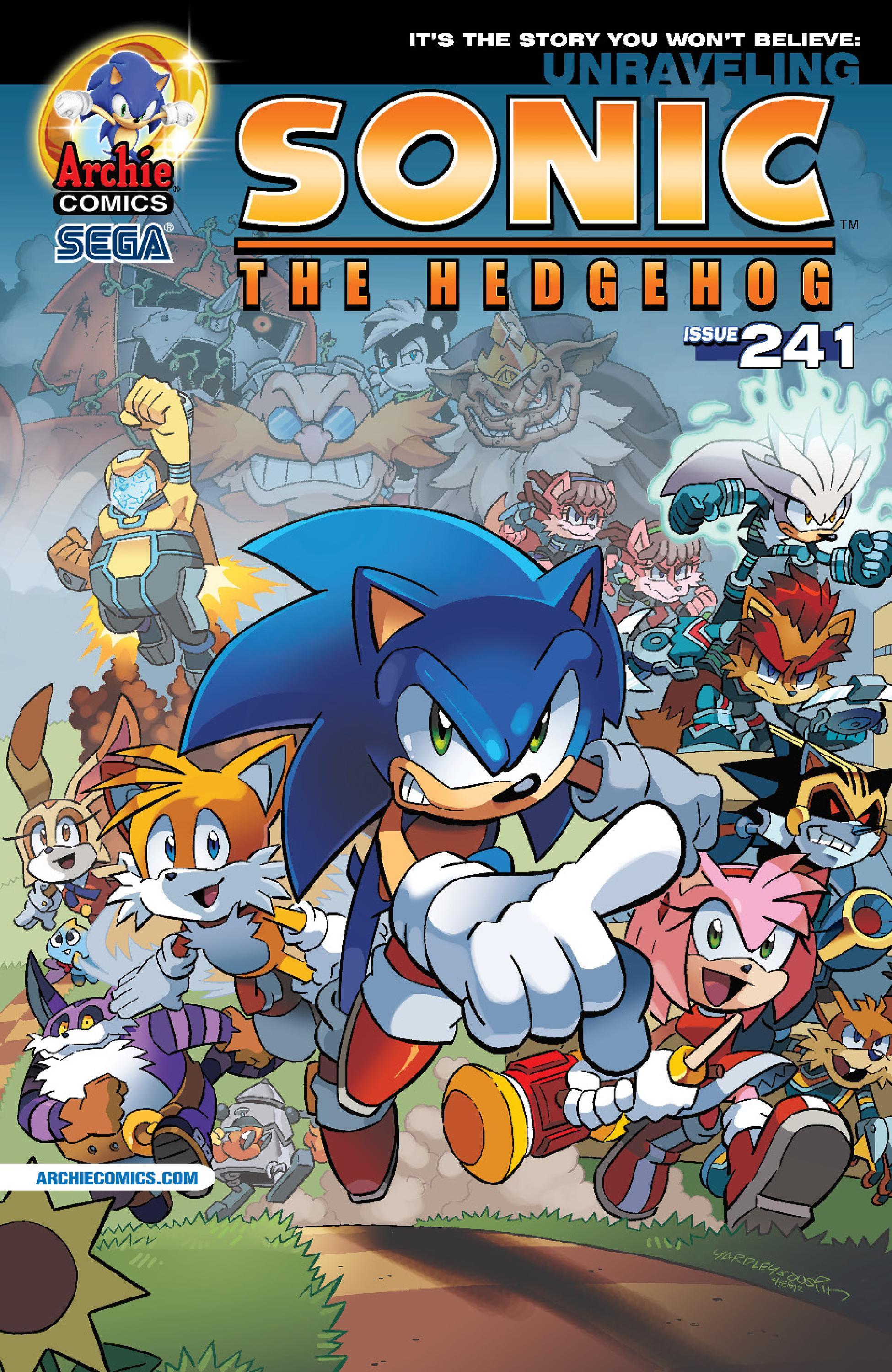 sonic comic covers - sonic idw comic covers