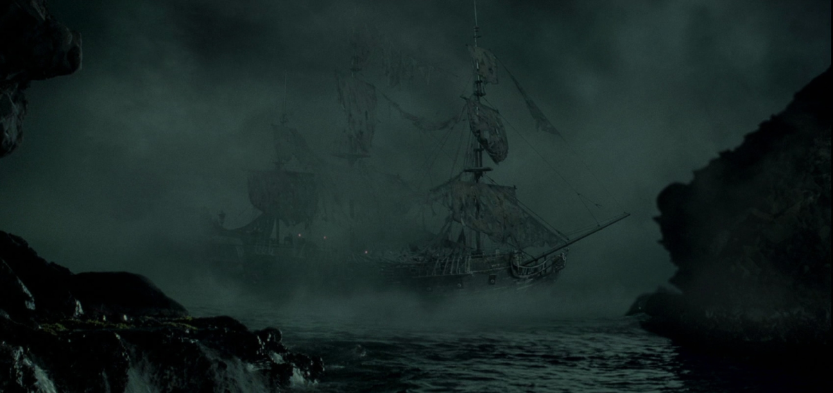 Image - Black Pearl Ghost Ship.png - Pirates of the Caribbean Wiki ...