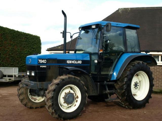 Ford new holland 7840 tractor #10