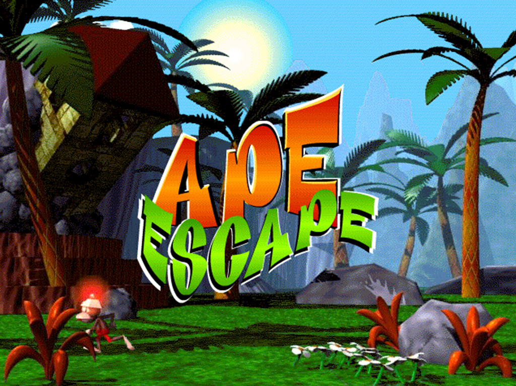 Escape вики. Ape Escape 1. Ape Escape обои. Ape Escape 2. Спайк из игры Ape Escape.