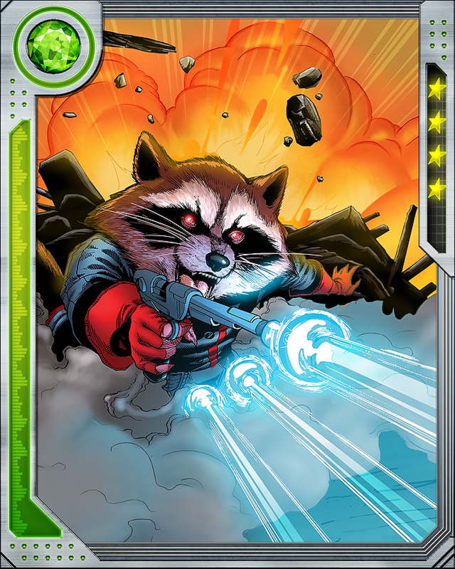 [Keystone Quadrant Guardian] Rocket Raccoon - Marvel: War of Heroes Wiki