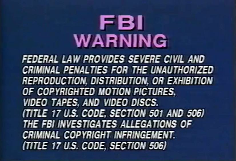 Lionsgate Warning Screens - The FBI Warning Screens Wiki