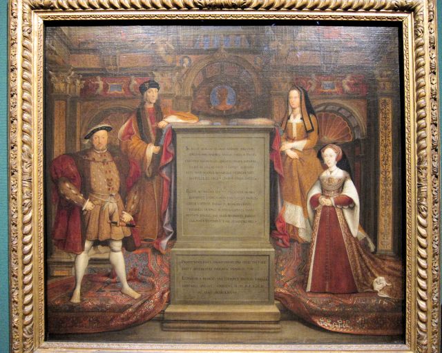 Whitehall Palace King Henry VIII Mural (1537 Hans Holbein Painting ...