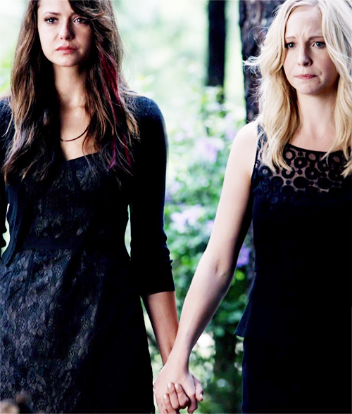 Elena and Caroline - The Vampire Diaries Wiki - Episode Guide, Cast ...