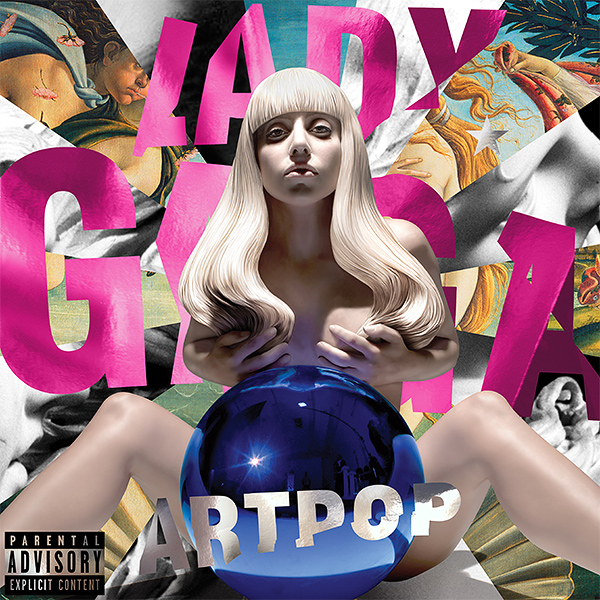 Lady Gaga goes nude for ARTPOP cover