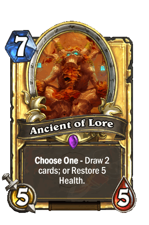 Ancient Of Lore Hearthstone Heroes Of Warcraft Wiki Ancient Of Lore Hearthstone Heroes Of Warcraft Wiki